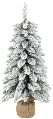 Produktbild von HOMCOM Weihnachtsbaum künstlich 90 cm Christbaum mit 107 Zweigspitzen, Jutebasis