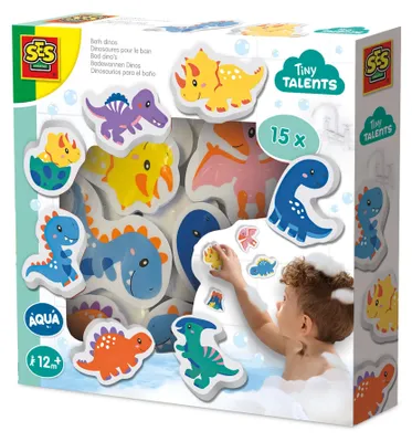Productafbeelding van SES Creative Tiny Talents 13214, Badstickers, Jongen/meisje, 1 jaar/jaar, Schuim, Meerdere kleuren