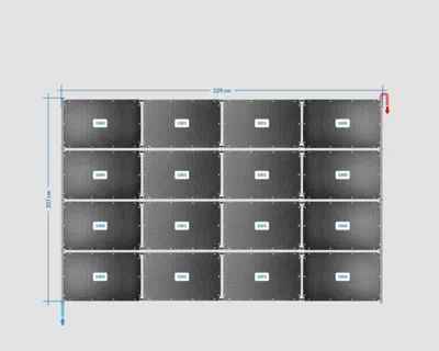 Produktbild von OKU Solarabsorber Pool-Solarheizung SET 32 - 16 Absorber