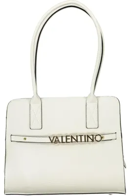 Image de Élégant sac bandoulière blanc pour femmes, avec un intérieur conçu de manière pratique