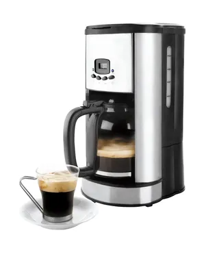 Produktbild von Lacor 69279, Filterkaffeemaschine, 1,8 l, 900 W, Schwarz, Edelstahl