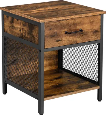 Immagine prodotto di Comodino, vintage, marrone-nero