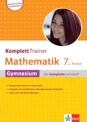Produktbild von KomplettTrainer Mathematik 7. Klasse Gymnasium