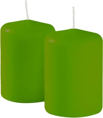 Obrázek produktu pro Svíčky Risthò, příchuť pistácie, průměr 7 cm, výška 10 cm, 4 kusy