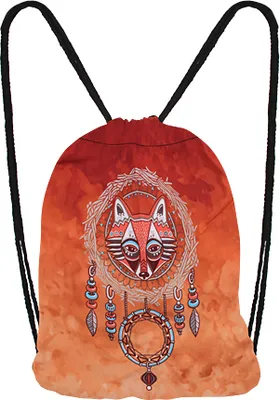 Produktbild von Turnbeutel Traumfänger Fuchs,  Rucksack Tasche Sportbeutel Schultertasche Tier