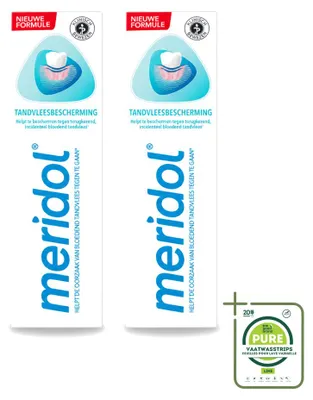 Zdjęcie produktu dla 2 sztuki pasty do zębów Meridol do codziennej pielęgnacji dziąseł - 75 ml - opakowanie zbiorcze