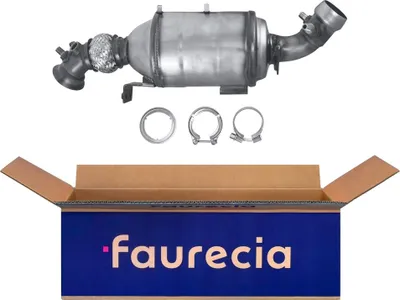 Image de Filtre à particules/suie Système d'échappement Euro 4 FAURECIA pour VW CRAFTER, entre autres