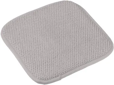 Produktbild von Große Schmutzmatte, 20 x 20 cm, mikrofasrierte Schmutzmatte, Arbeitsplattenmatte, absorbierte Schmutzmatte, Schmutzschutz für die Arbeitsplatte, Grau.