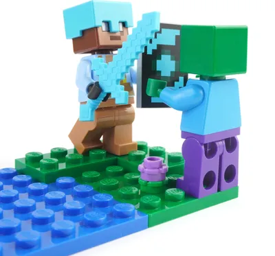 Produktbild von LEGO® Original Minecraft Mix Bunt Gemischt Ergänzungsset NEU! Menge 50x – Jede Mischung individuell zusammengestellt
