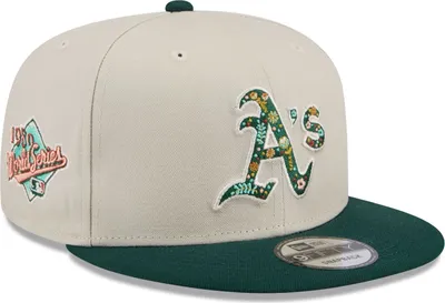 Obrázek produktu pro Kšiltovka New Era 9Fifty Snapback - FLORAL Oakland Athletics stone