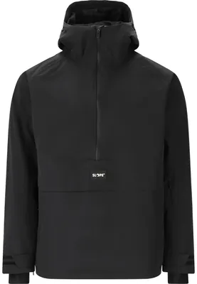 Zdjęcie produktu dla Kurtka narciarska SLOPE, rękawice, wodoodporna, model anorak, kolor: czarny, rozmiar: L