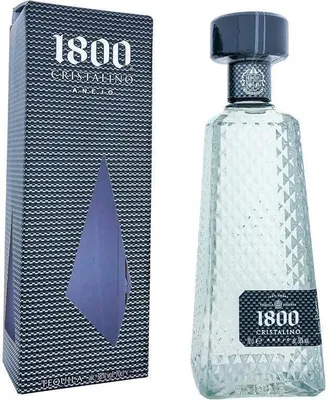 Produktbild von 1800 Tequila Jose Cuervo Cristalino Anejo + Box 700ml 38% Vol.