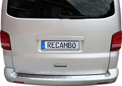 Immagine prodotto di Protezione Paraurti in Acciaio Inox Cromo per VW T5 T6 da 2003- 130CM + Bisello
