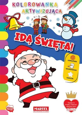 Produktbild von Activity-Malbuch A4 Weihnachten ist im Anmarsch 16k Martel