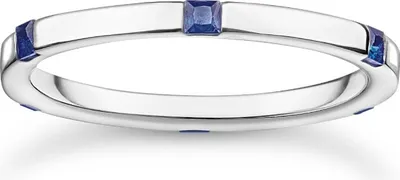 Produktbild von Thomas Sabo TR2396-699-32 Ring Damen mit Blauen Steinen Sterling-Silber Gr. 56