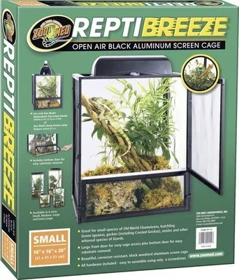 Produktbild von Terrarium ZOO MED Repti Breeze 40 x 40 x 50 cm Aluminium ohne Beleuchtung