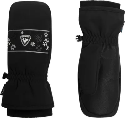 Image de Gants de ski ROSSIGNOL JR Jane IMPR M Noir Noir 8 ans
