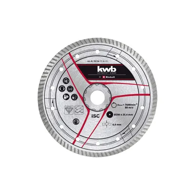 Image de Disque Turbo diamanté 200x25,4 mm