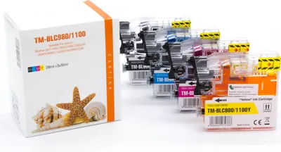 Produktbild von RainbowKit Tinte 4.6-LC1100VALBPDR kompatibel mit Brother LC-1100VALBPDR [ LC-1100 ]