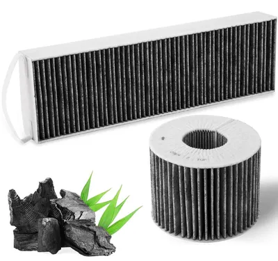 Obrázok produktu pre Aktívny uhlíkový filter, 1 kus, pre odsávače Bora Pure/X Pure/S Pure, 5-vrstvová filtrácia, náhradný filter pre odsávače s recirkuláciou vzduchu