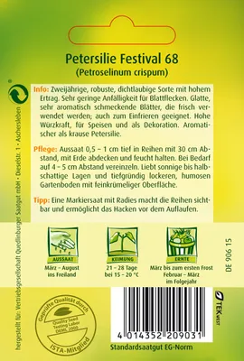 Produktbild von Petersilie, Festival 68
