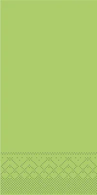 Produktbild von Tissue Serviette Kiwi, 40 x 40 cm, 1/8 Falz, 100 Stück - Mank