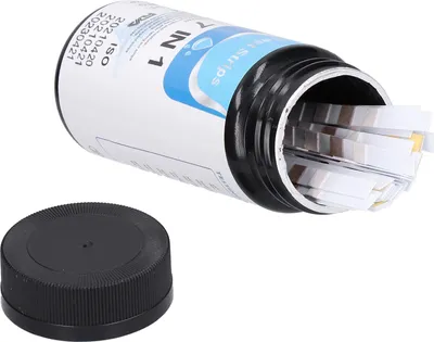 Zdjęcie produktu dla 50 szt. 7 w 1 Papierowy test jakości wody Wielofunkcyjny pasek testowy PH do akwarium basenowego