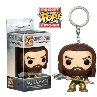 Image de Justice League - Aquaman - Porte-clés Funko Pocket POP Keychain
