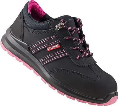 Produktbild von URGENT Damen Arbeitsschuhe 214 S1 Sicherheitshalbschuhe mit Stahlkappe Gr. 39