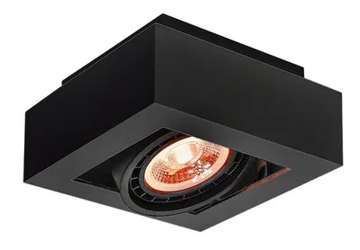 Produktbild von GTV - Deckenleuchte Loid,4687,AC220-240V, 50/60 Hz, IP 20,1*GU10,ES111,einzeln,schwarz