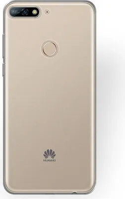 Immagine prodotto di Huawei Y7 2018 custodia del telefono cellulare custodia in silicone copertura paraurti custodia trasparente
