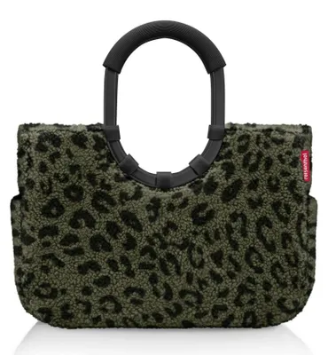 Produktbild von reisenthel loopshopper M Einkaufstasche Tragetasche Teddy Leo Olive OS5055