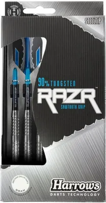 Produktbild von Harrows - Darts "Razr" 3er-Pack CS2062 (25 g) (Silber/Blau)
