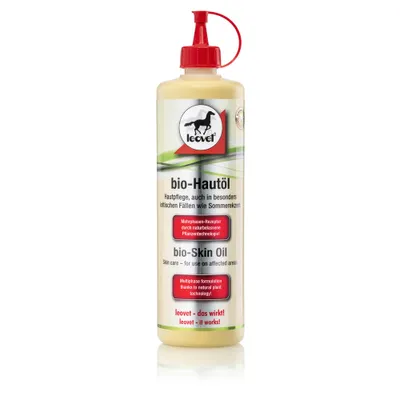 Zdjęcie produktu dla leovet organiczny olejek do skóry 500ml z nagietkiem marchewką dziurawcem