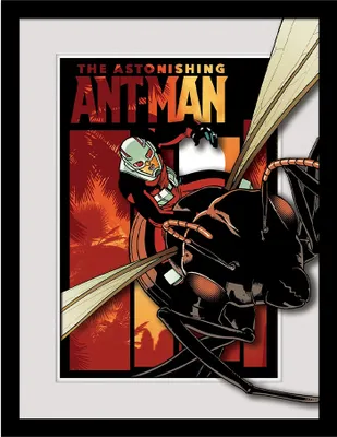 Produktbild von Marvel - Gerahmtes Poster "The Astonishing Ant-Man", Ausbruch PM9826 (40 cm x 30 cm) (Bunt)