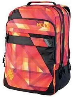 Produktbild von Nitro Rucksack Lock Geo Fire 37L Volumen, 50x34x25 cm, für 17 Zoll Laptop