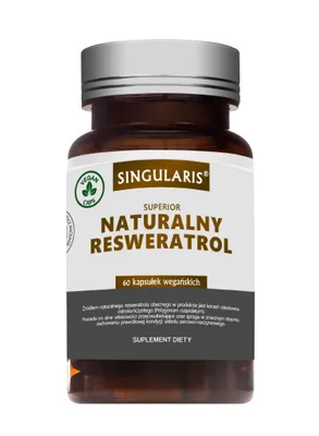 Produktbild von Singularis Natürliches Resveratrol 250mg 60 vegane Kapseln