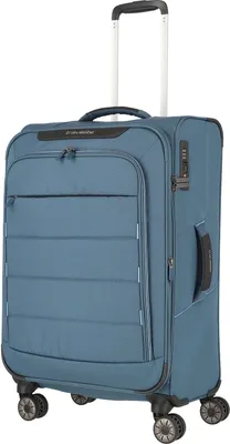 Immagine prodotto di Valigia Travelite a 4 ruote M Skaii panorama blu