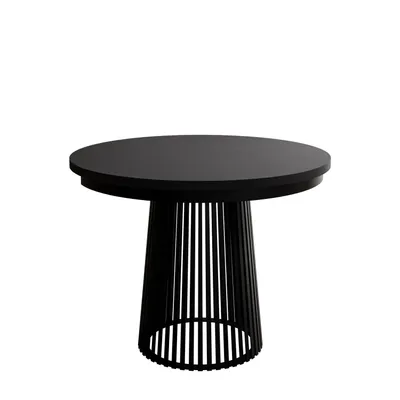 Productafbeelding van Uittrekbare tafel ELYA met open structuur, zwart