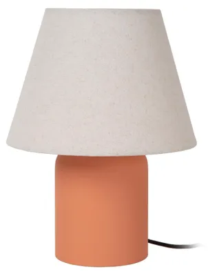 Immagine prodotto di Lampada da tavolo - 1 attacco E14 - Colore terracotta