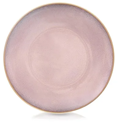 Image de Assiette de service - Céramique - Émaillée - 27 cm - Rose