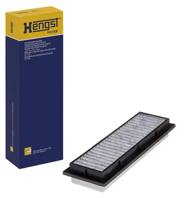 Produktbild von Innenraumfilter Aktivkohlefilter 57 mm HENGST FILTER für JOHN DEERE Series 5020