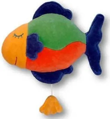 Produktbild von Trullala Spieluhr, Musikspieluhr Motiv: Fisch, 20 cm, bunt