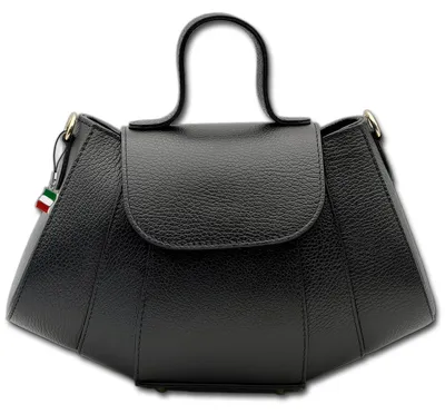 Imagen del producto de Bolso bandolera de cuero para mujer, modelo Florence, 10x28x18 cm, referencia D3OTF863S1
