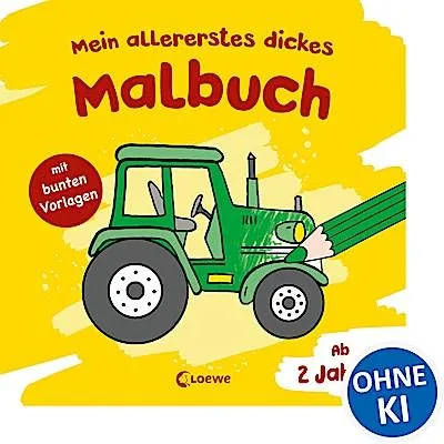 Immagine prodotto di Mein allererstes dickes Malbuch (Traktor)