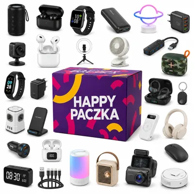 Image de Joyeux Paczka Mystery Box surprise électronique gadgets cadeau