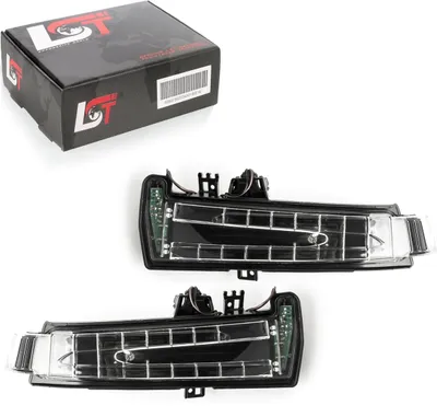 Produktbild von 2x Spiegelblinker LED klar links rechs für Mercedes E-Klasse GLA GLK S-Klasse