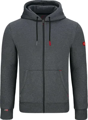 Produktbild von GYMAMBA Sweatjacke red edition Herren mit Kapuze dunkelgrau