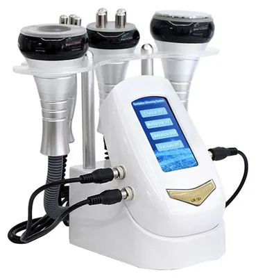Zdjęcie produktu dla Urządzenie do kawitacji - urządzenie do modelowania sylwetki 4 w 1 - ultradźwięki 40 kHz - radiofrekwencja - masaż próżniowy - masaż wibracyjny - ujędrnianie skóry - wtyczka europejska