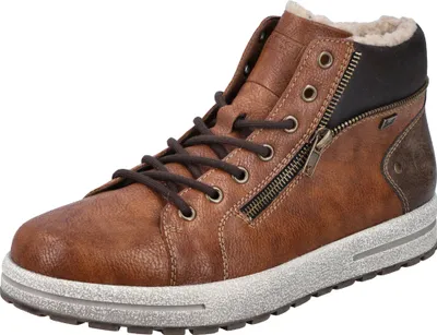 Produktbild von Rieker Herren High Top Sneaker Stiefelette Schnürboots Warmfutter 30705, Größe:45 EU, Farbe:Braun